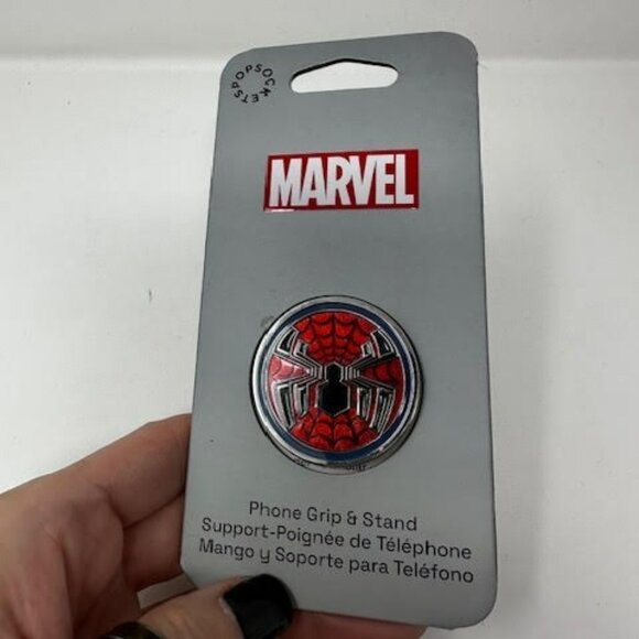 Disney Parks Marvel Spider-Man Popsockets PopGrip Phone Holder NIB - Picture 1 of 4